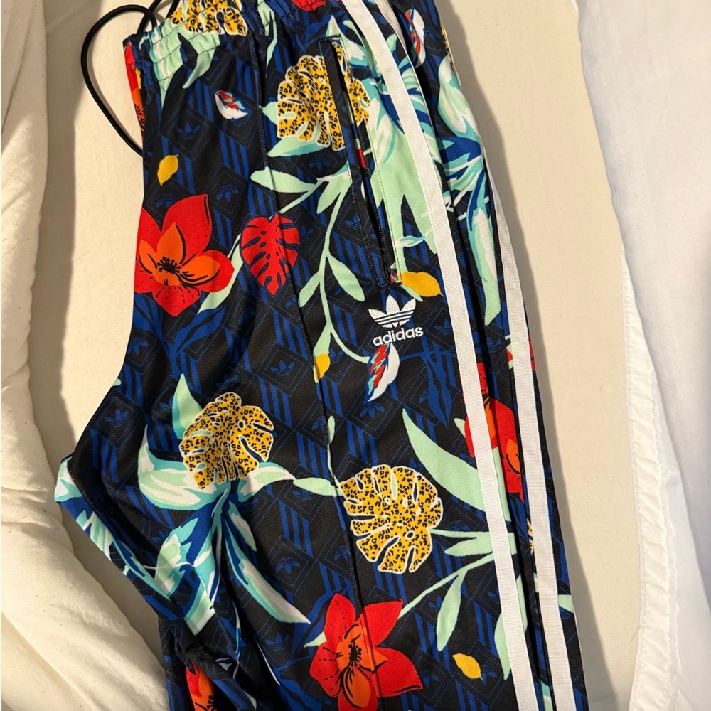 Adidas Tropical Print Track Pants